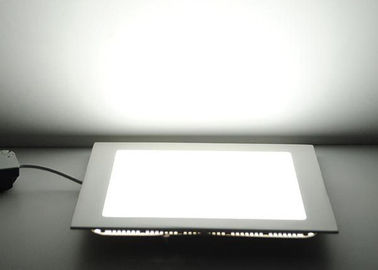 Ultra Thin LED Recessed Panel Light Square Shape With AC90V - 265V Ra > 80